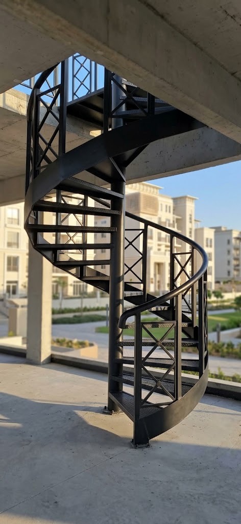 درابزين وسلالم حديد